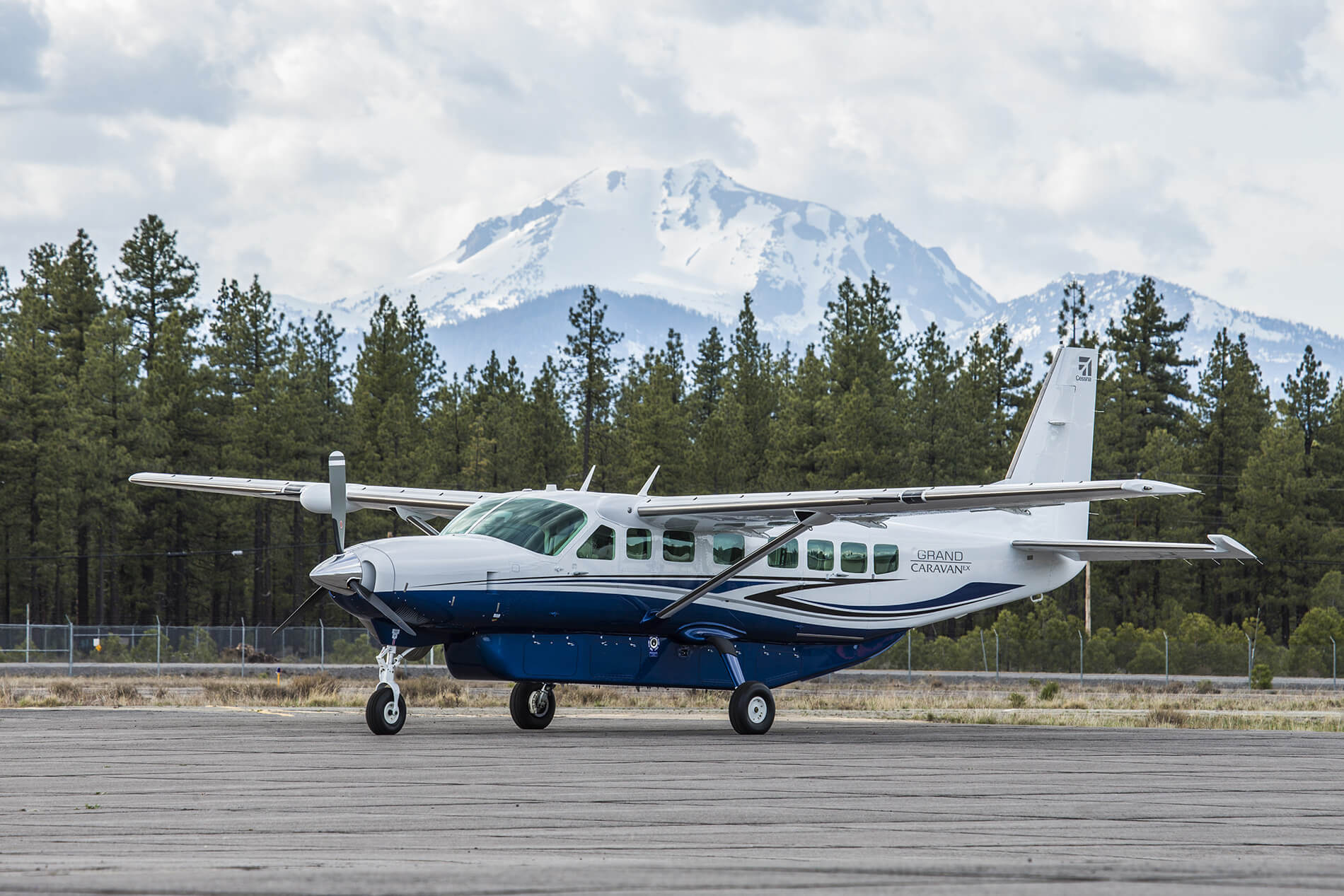 Grand Caravan on ramp