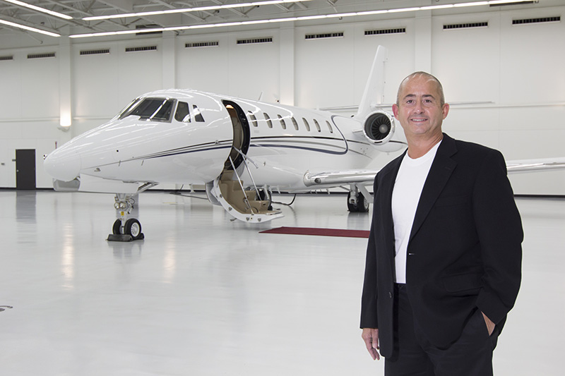 aircraft management company builds customer loyalty