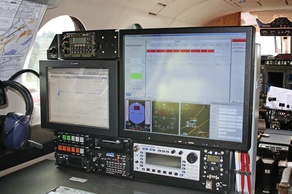 Aircraft for flight inspection in europe