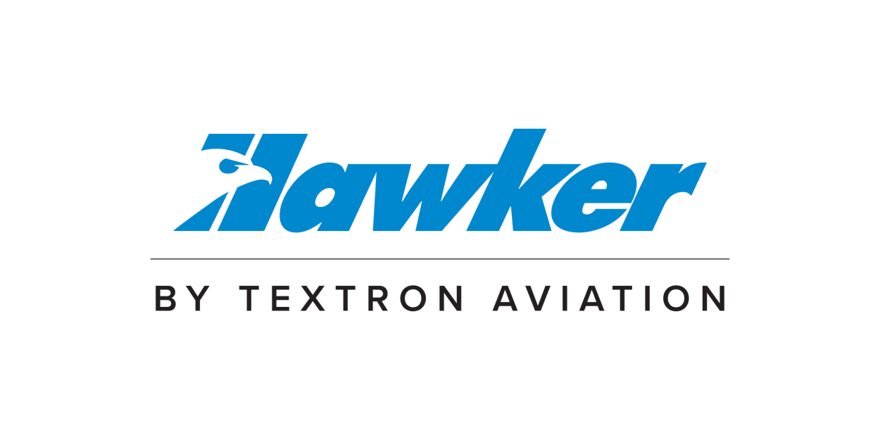 Hawker by Textron Aviation logo
