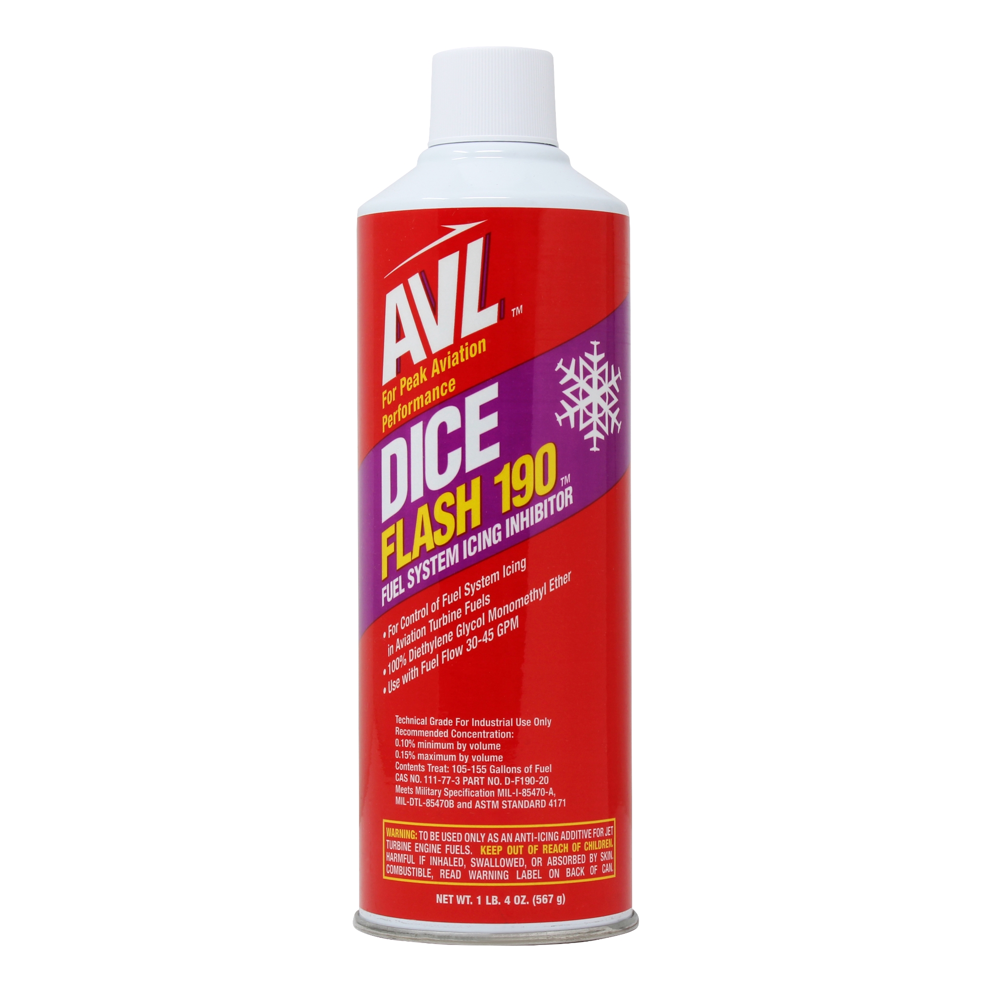 AVL™ Dice Flash 190 Fuel System Icing Inhibitor